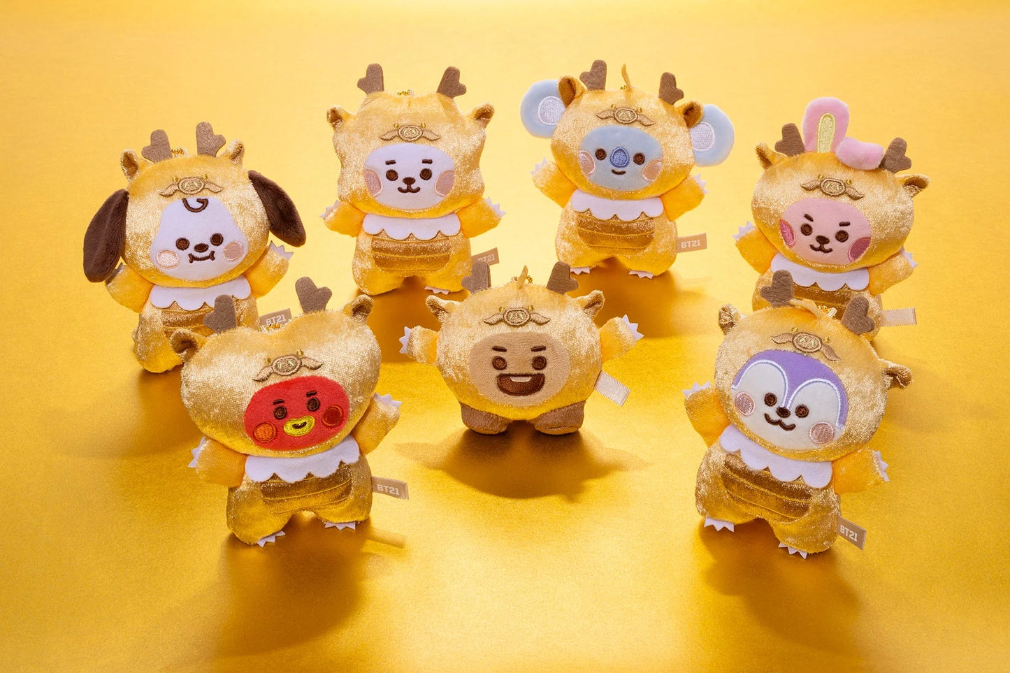 Baby Gold Dragon Mascot (Little Friends)