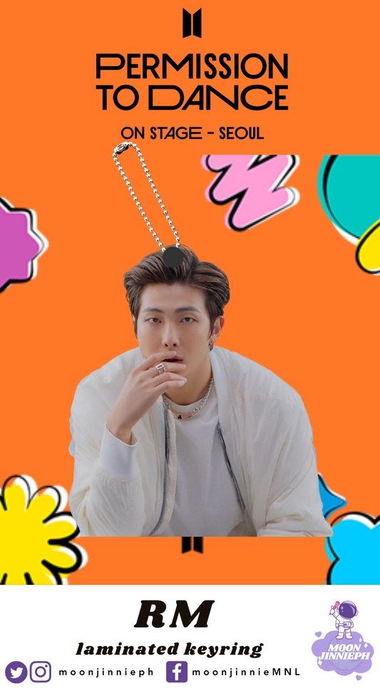 FOR BTS PTD BUYERS (SET/TINGI) ONLY - LAMINATED KEYRING