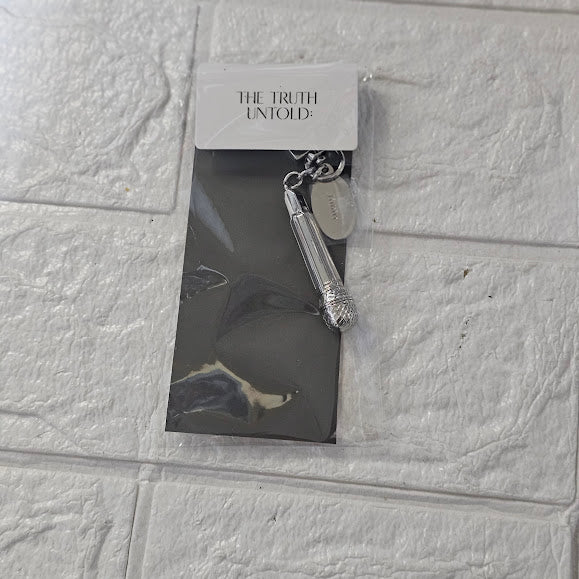 BTS Jimin Exhibition The Truth Untold Mic Keyring