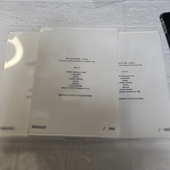 BTS Sealed Album Indigo