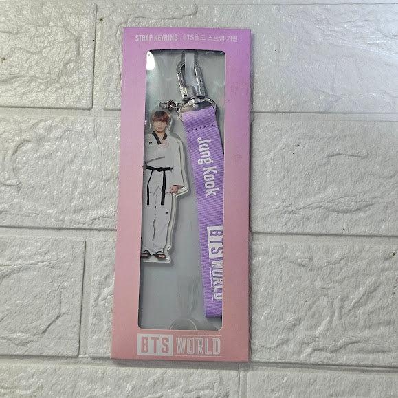 BTS World Strap Keyring - Jungkook