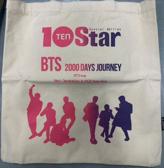 BTS 2000 DAYS JOURNEY SET (MAGAZINE, BAG, AND CD)