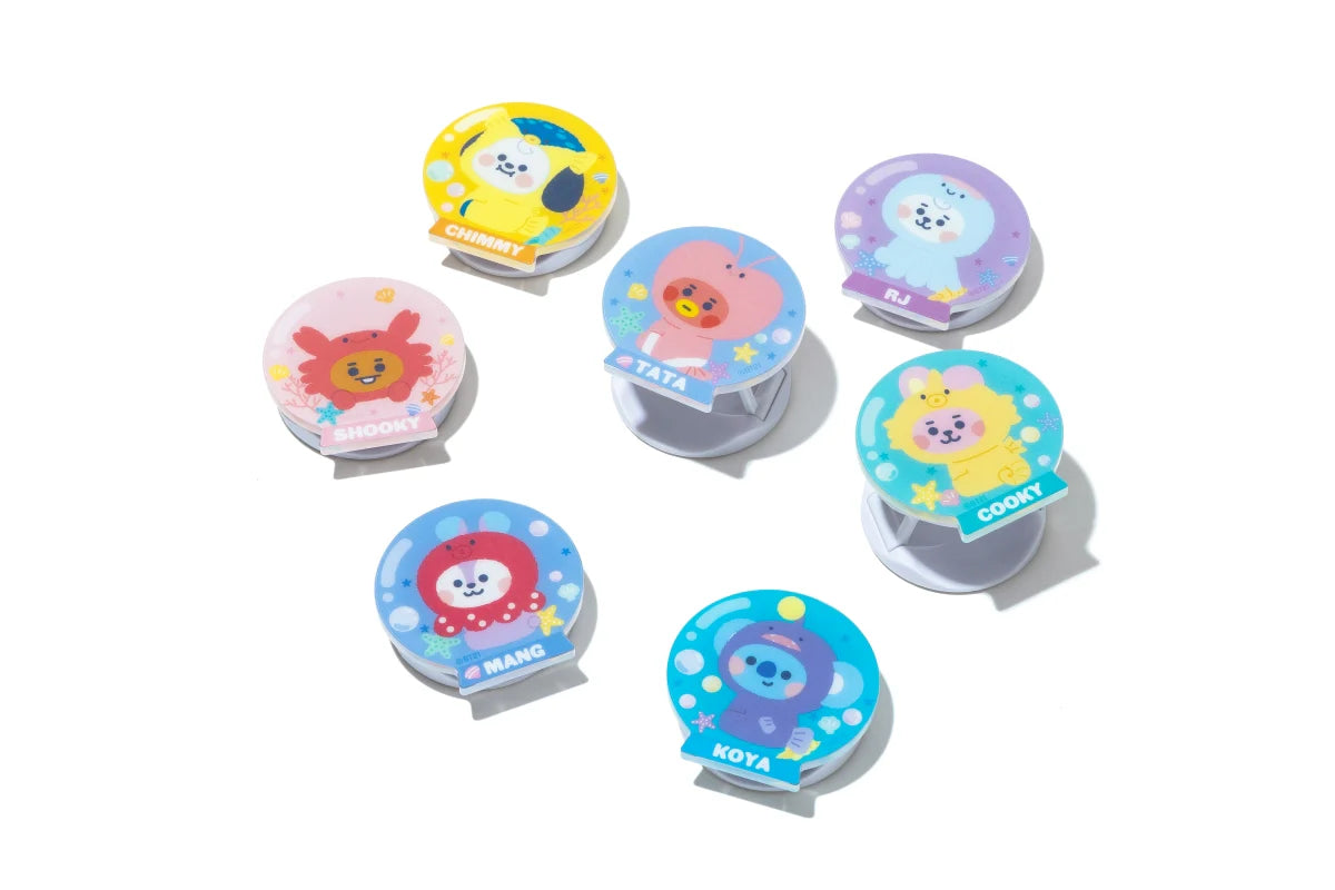 Baby Sea Creatures 2 Smartphone Grip (Little Friends)