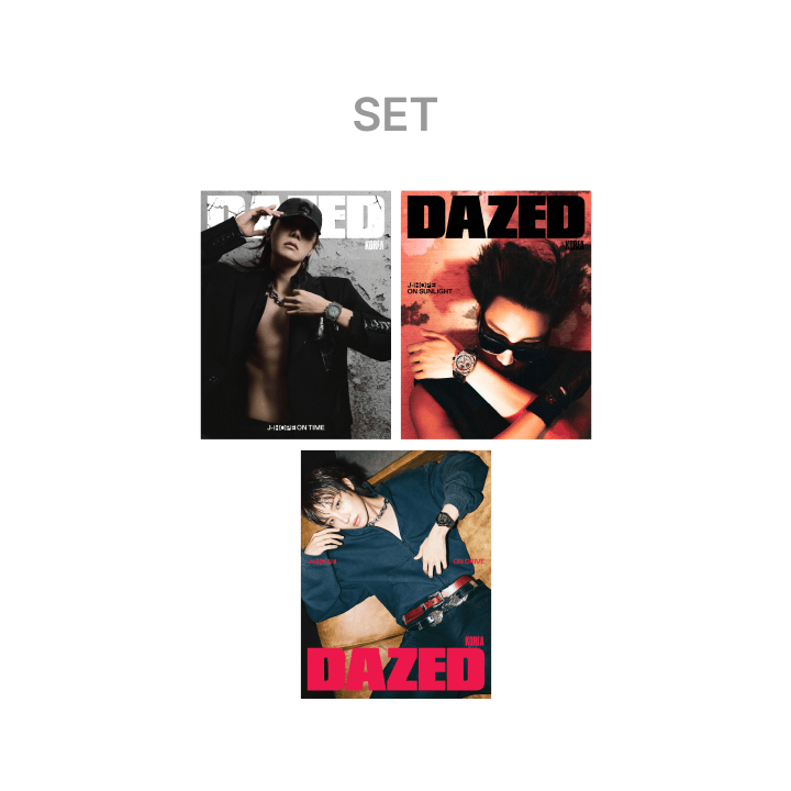 ELLE (Jin) AND DAZED (j-hope) MAGAZINE