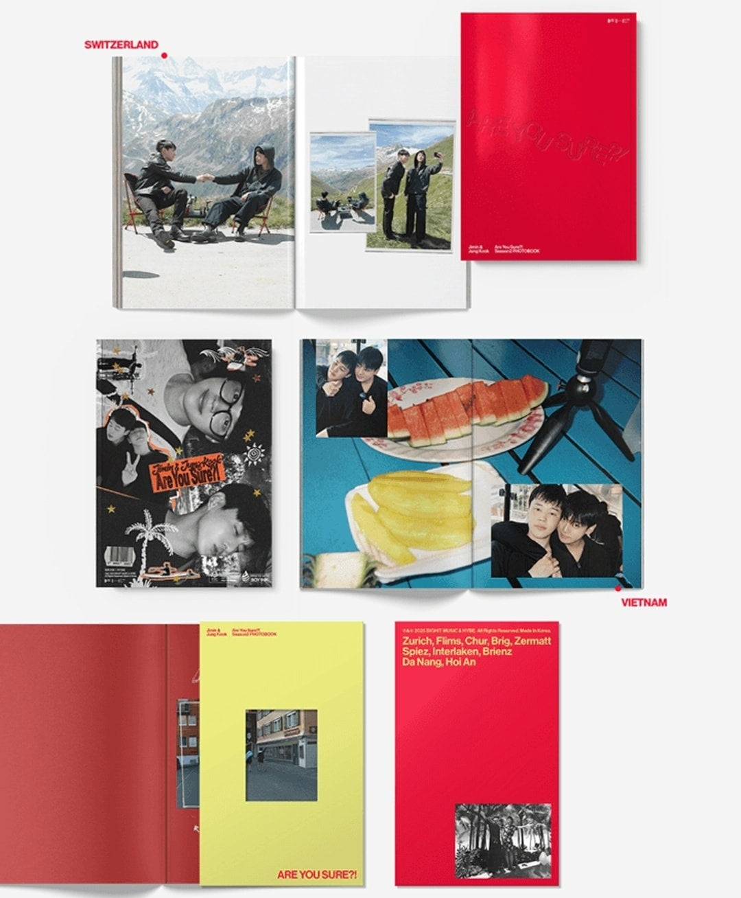 JIMIN x JUNG KOOK 'ARE YOU SURE?! SEASON2' PHOTOBOOK