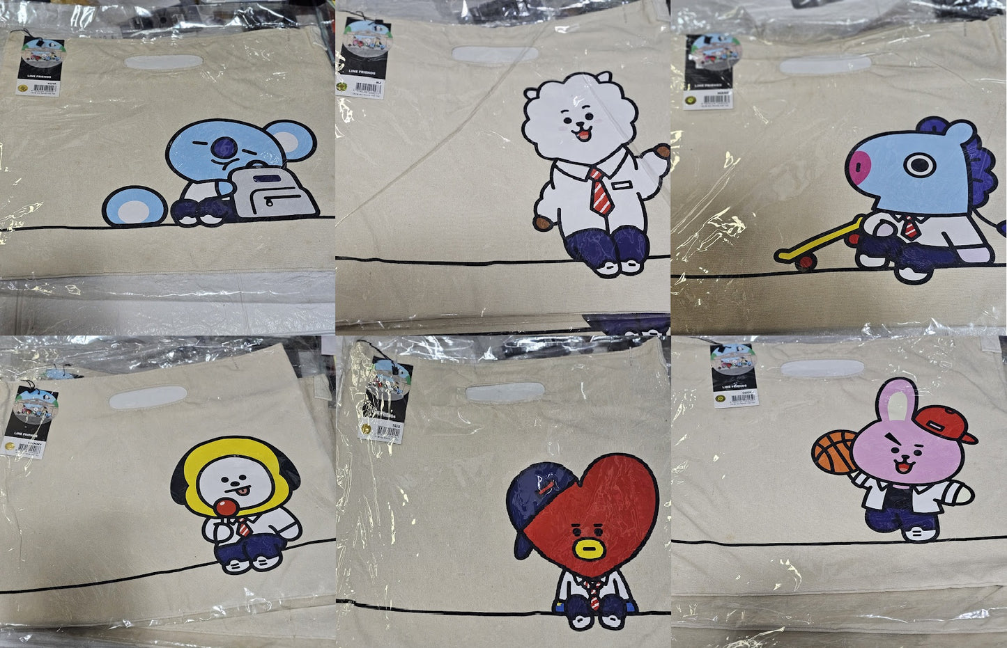 BT21 Afterschool Canvas Bag