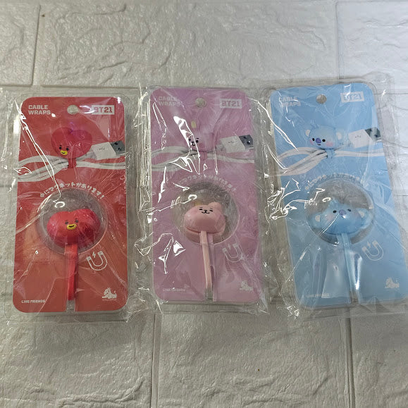 BT21 Cable Wraps