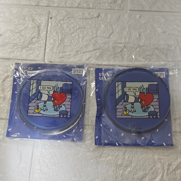 BT21 Sticky Gel Pad - Tata
