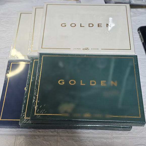 BTS Sealed Album Golden