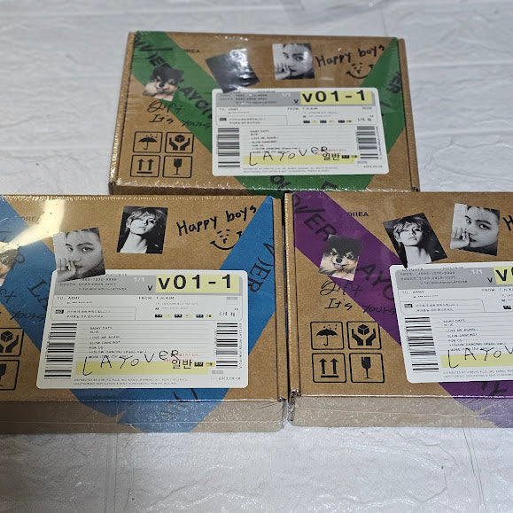 BTS Sealed Album Layover Standard Version