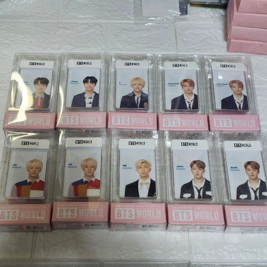 BTS World Manager Card Set