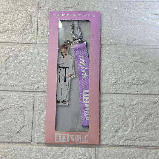 BTS World Strap Keyring - Jungkook