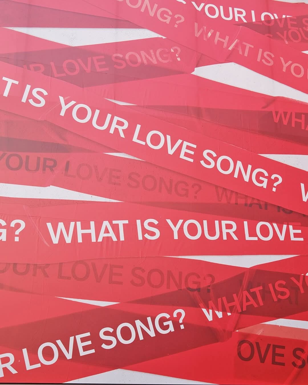 WHAT IS YOUR LOVE SONG? BOX TAPE 80 METERS