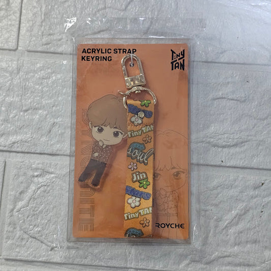 Tinytan Dynamite Acrylic Strap Keyring - Jin