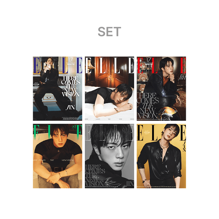 ELLE (Jin) AND DAZED (j-hope) MAGAZINE