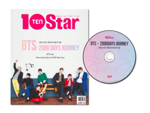 BTS 2000 DAYS JOURNEY SET (MAGAZINE, BAG, AND CD)